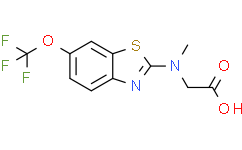 N-Methyl-N-[6-(trifluoromethoxy)-1,3-benzothiazol-2-yl]glycine 1353000-13-1